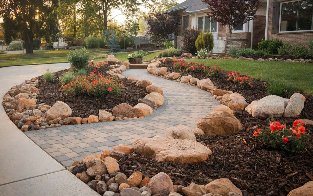 Mulch Installation example 1