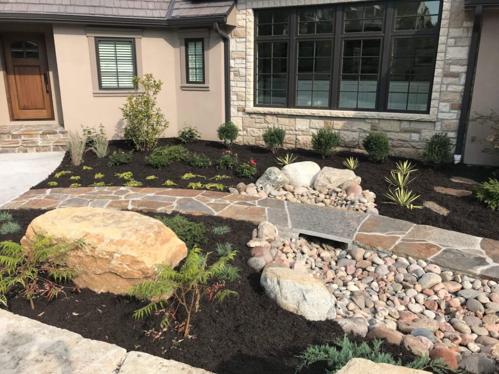 Mulch Installation example 3